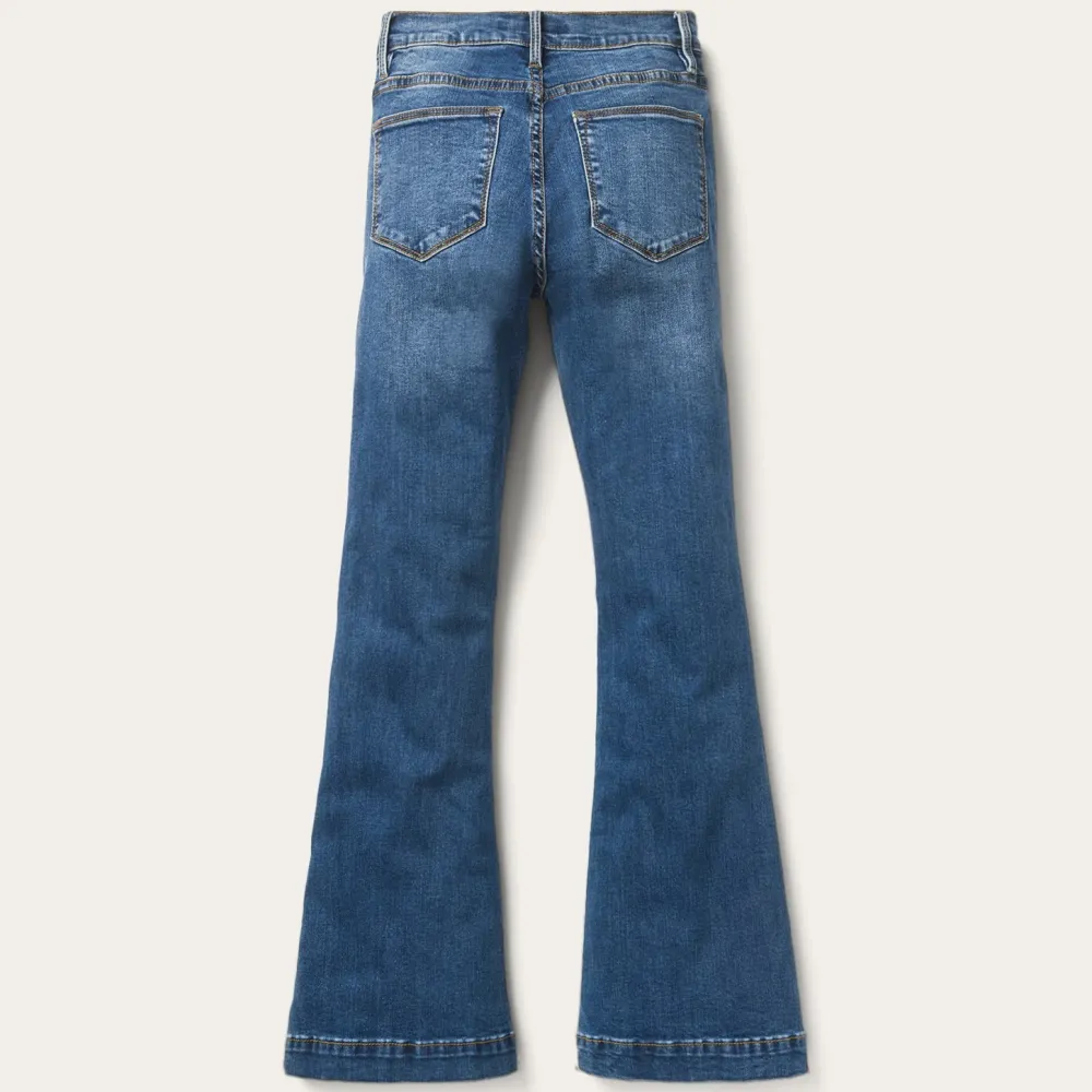 Stetson High Waist Flare Jean Blue Clearance