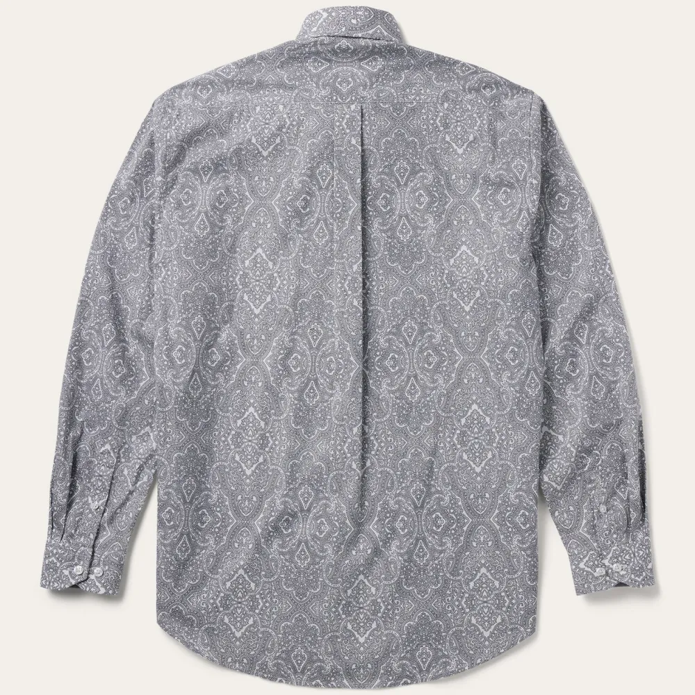 Stetson Highland Paisley Button-Front Shirt Grey Best