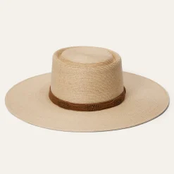 Stetson Highlands Straw Hat Natural Discount