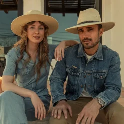 Stetson Highlands Straw Hat Natural Discount