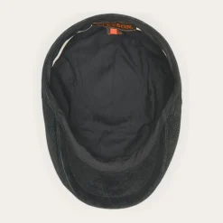 Stetson Hood Weathered Leather Ivy Cap Black Clearance