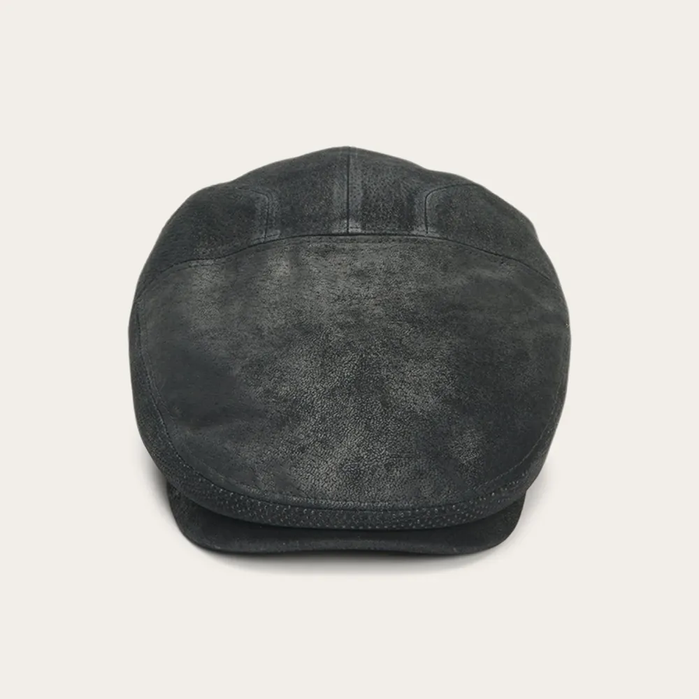 Stetson Hood Weathered Leather Ivy Cap Black Sale