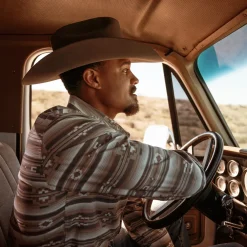 Stetson Horizontal Aztec Print Western Shirt Brown Sale