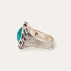 Stetson Horseshoe Ring with Turquoise Outlet