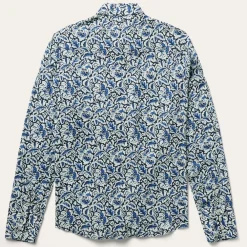 Stetson Indigo Tapestry Print Shirt Blue Clearance
