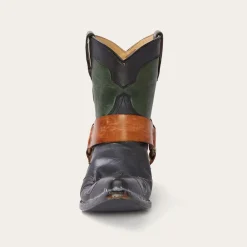 Stetson Jade Harness Ankle Boot Green