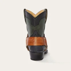 Stetson Jade Harness Ankle Boot Green Online