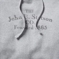 Stetson John B. Co. Hooded Sweatshirt Grey Outlet