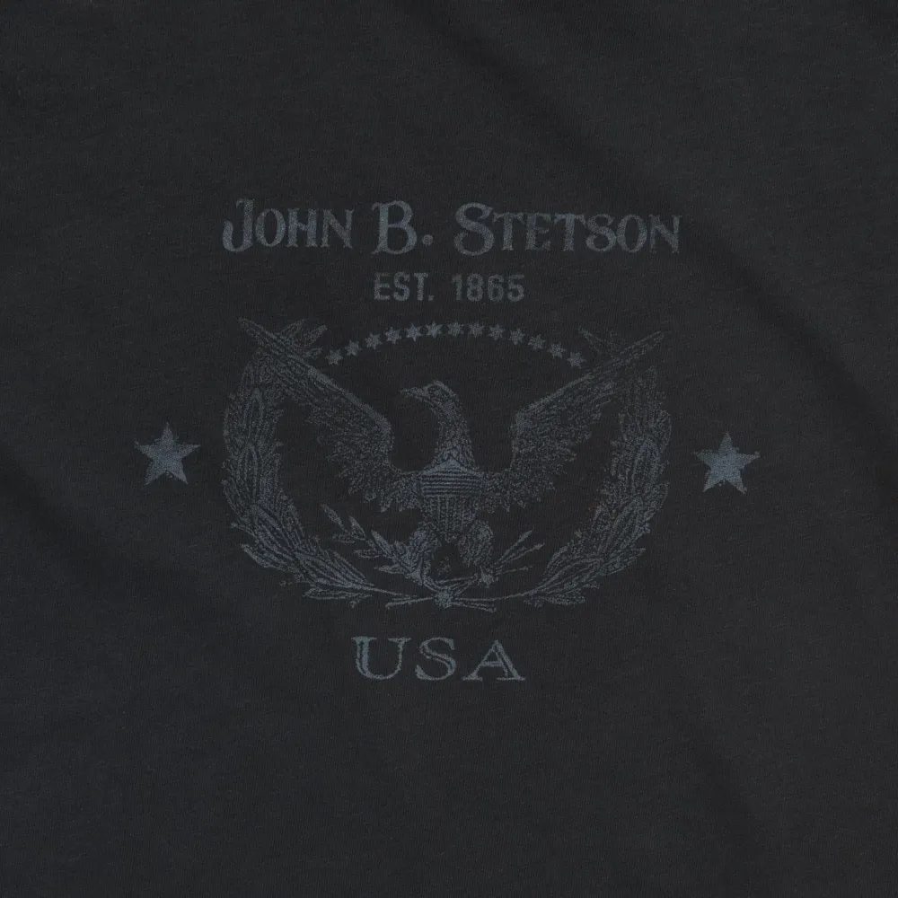 Stetson John B. Eagle Graphic Tee Black Hot