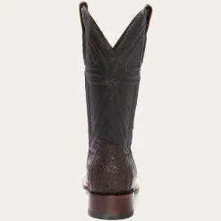 Stetson Kaycee Caiman Belly Cowboy Boot Brown New