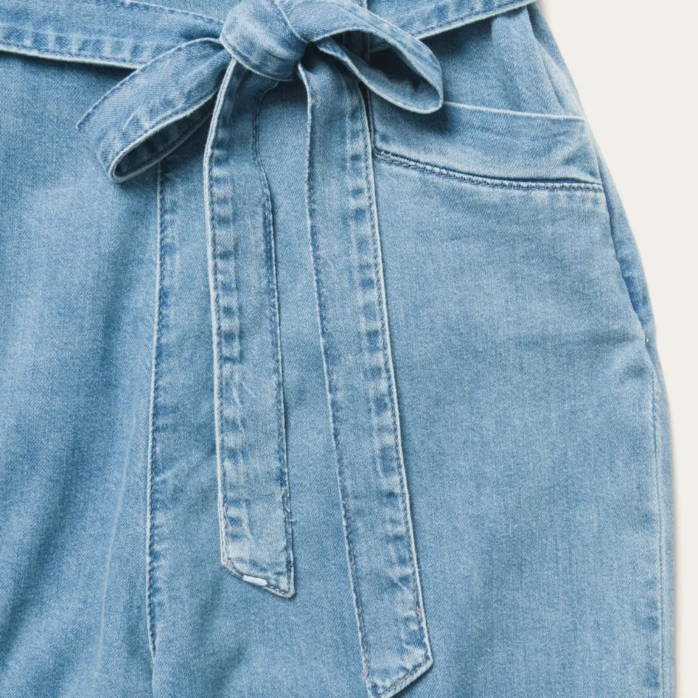 Stetson Lightweight Denim Jumper Blue Discount
