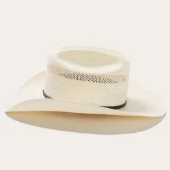 Stetson Lobo 10X Straw Cowboy Hat Natural Outlet