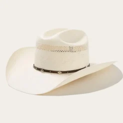 Stetson Lobo 10X Straw Cowboy Hat Natural New