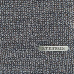 Stetson Long Wool Beanie Grey Outlet