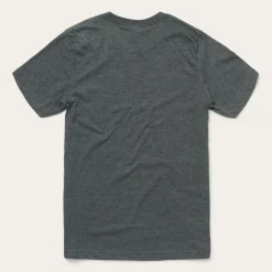 Stetson Longhorn Graphic Tee Grey Sale