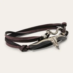 Stetson Longhorn Wrap Bracelet Outlet