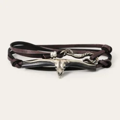 Stetson Longhorn Wrap Bracelet Sale