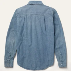 Stetson Long-Sleeved Denim Shirt Blue Best