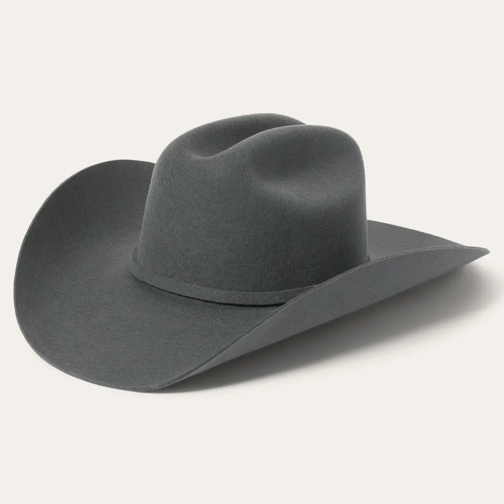 Stetson Mason 4X Cowboy Hat Granite New
