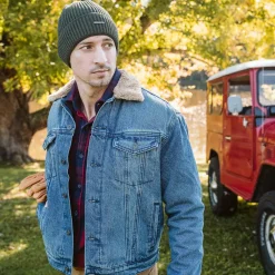 Stetson Merino Wool Beanie Tanne Hot