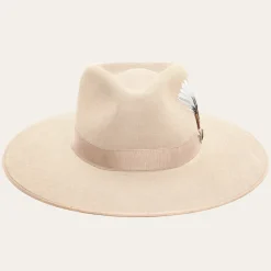 Stetson Midtown Wide Flat Brim Hat Black Best