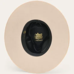 Stetson Midtown Wide Flat Brim Hat Black Best