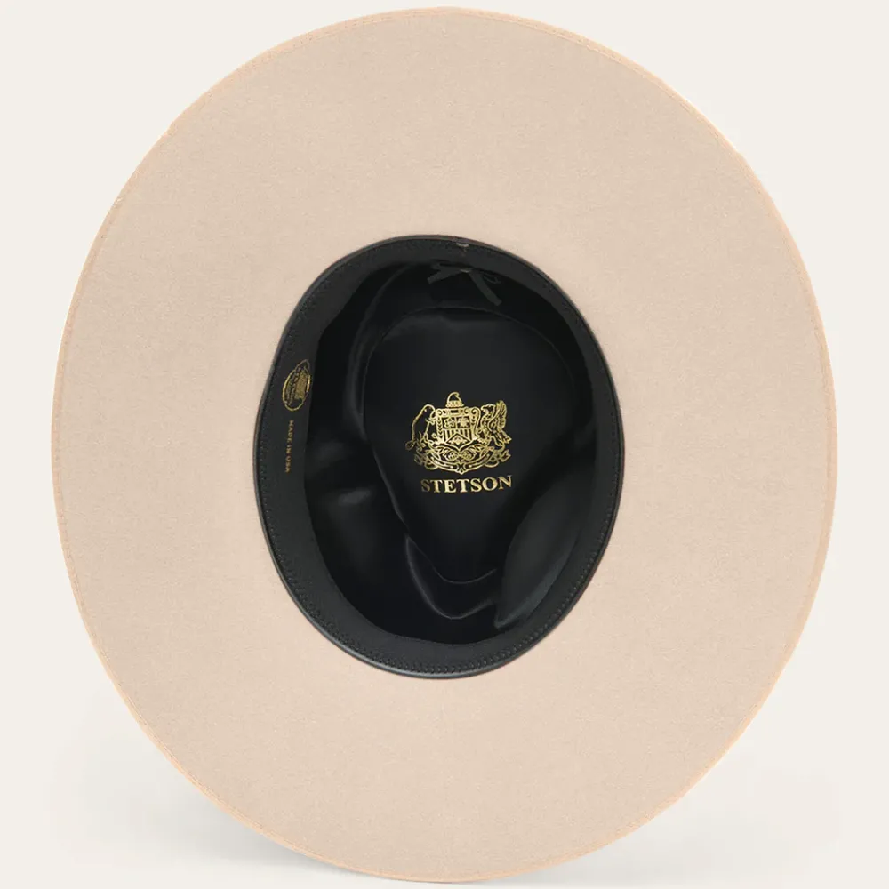 Stetson Midtown Wide Flat Brim Hat Black Best