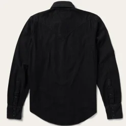 Stetson Modern Denim Western Shirt Black Best