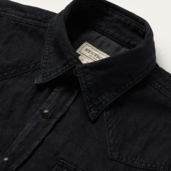Stetson Modern Denim Western Shirt Black Best
