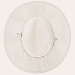Stetson Montana 'No Fly Zone' Mesh Hat Khaki New