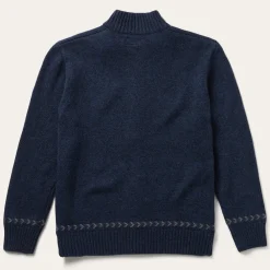 Stetson Navy Aztec Cardigan Blue Sale