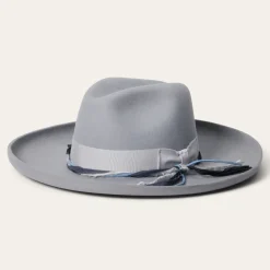 Stetson Oceanus Fedora Light Grey Clearance