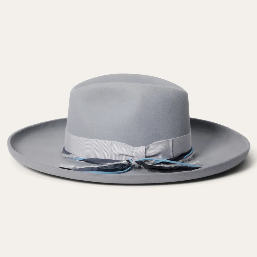 Stetson Oceanus Fedora Light Grey Clearance
