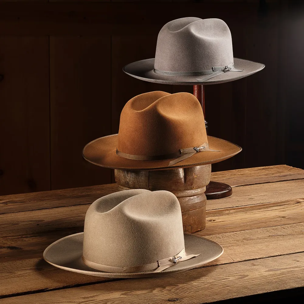 Stetson Open Road Royal Deluxe Hat Cognac Sale
