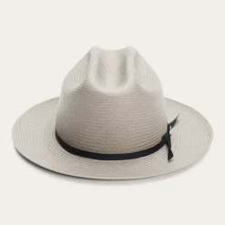 Stetson Open Road Straw Hat Taupe New