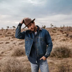 Stetson Open Road Vented Straw Cowboy Hat Chocolate Discount