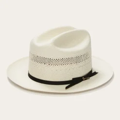 Stetson Open Road 10X Straw Cowboy Hat Natural Sale
