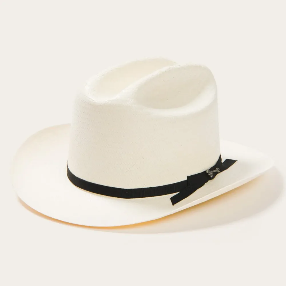 Stetson Open Road 6X Straw Cowboy Hat Natural Outlet