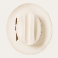 Stetson Open Road 10X Straw Cowboy Hat Toasted Hot