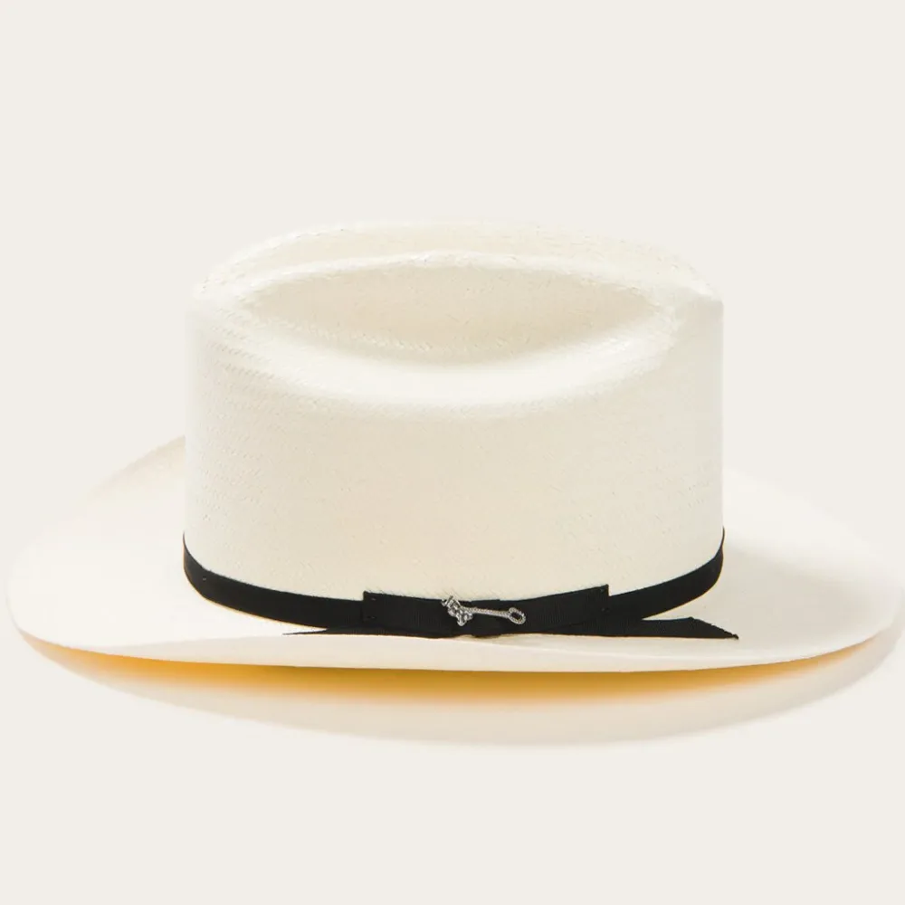 Stetson Open Road 6X Straw Cowboy Hat Natural Best