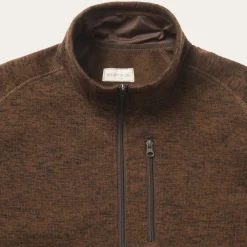 Stetson Pullover Knit Sweater Brown Hot