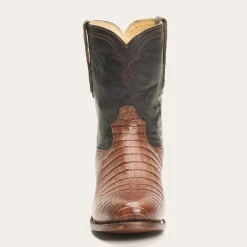 Stetson Puncher Exotic Boots Brown Sale