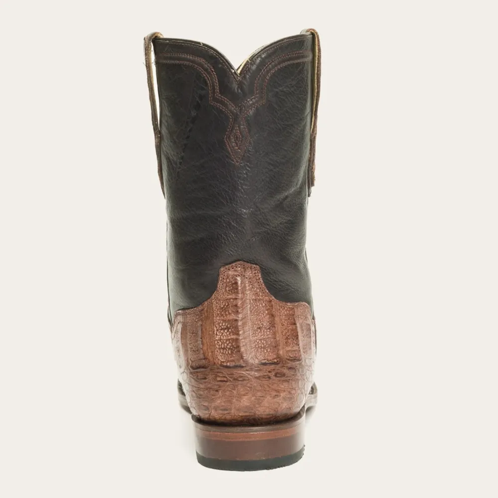 Stetson Puncher Exotic Boots Brown