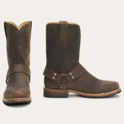 Stetson Puncher Harness Boot Brown Clearance