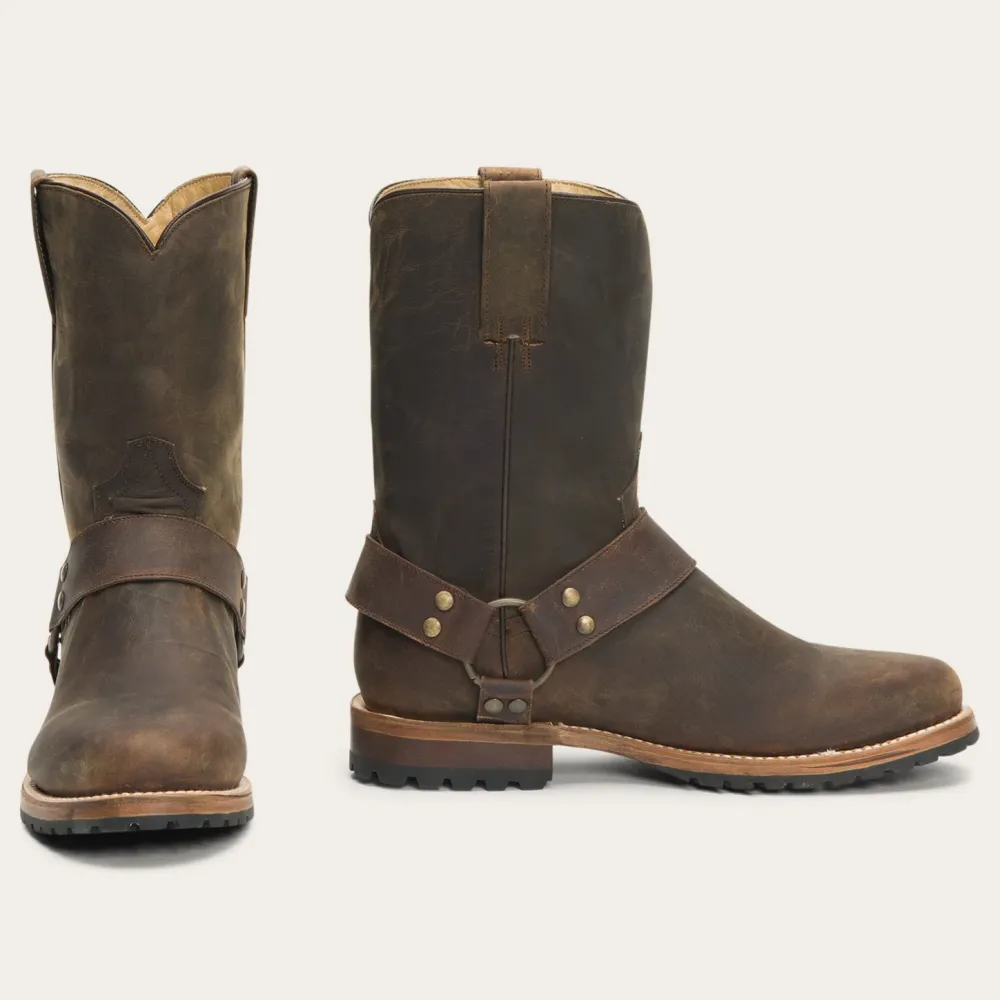 Stetson Puncher Harness Boot Brown Clearance