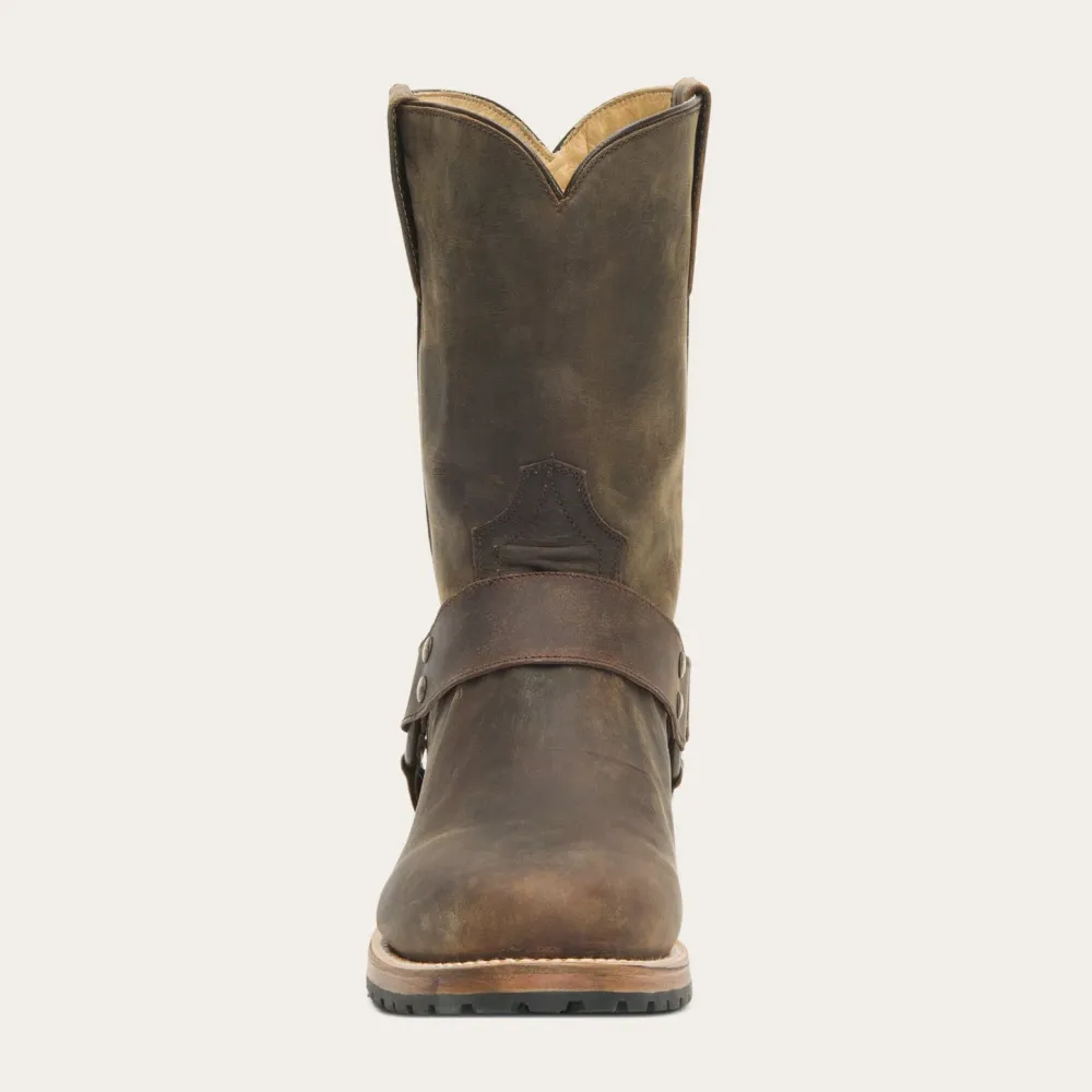 Stetson Puncher Harness Boot Brown Clearance