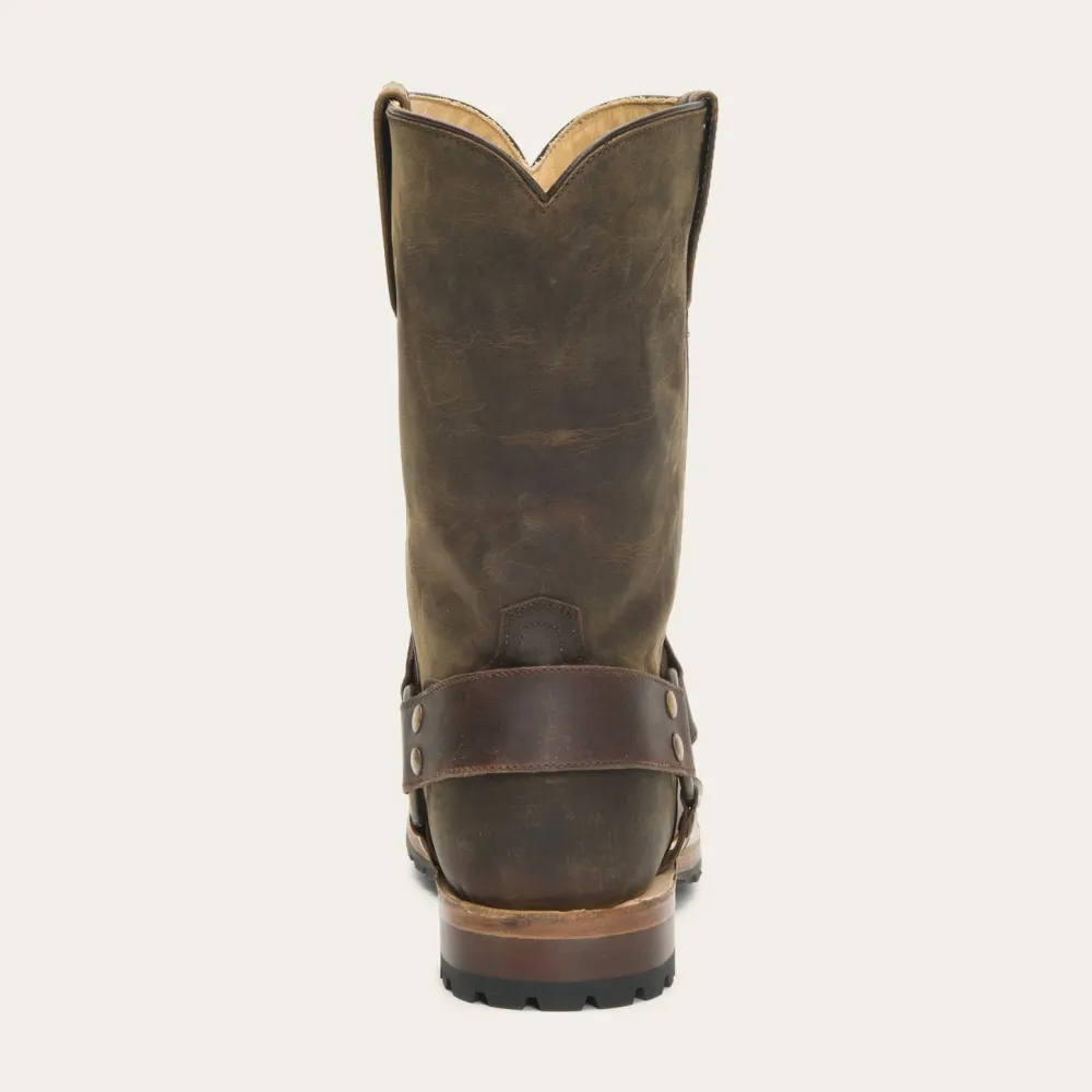 Stetson Puncher Harness Boot Brown Clearance