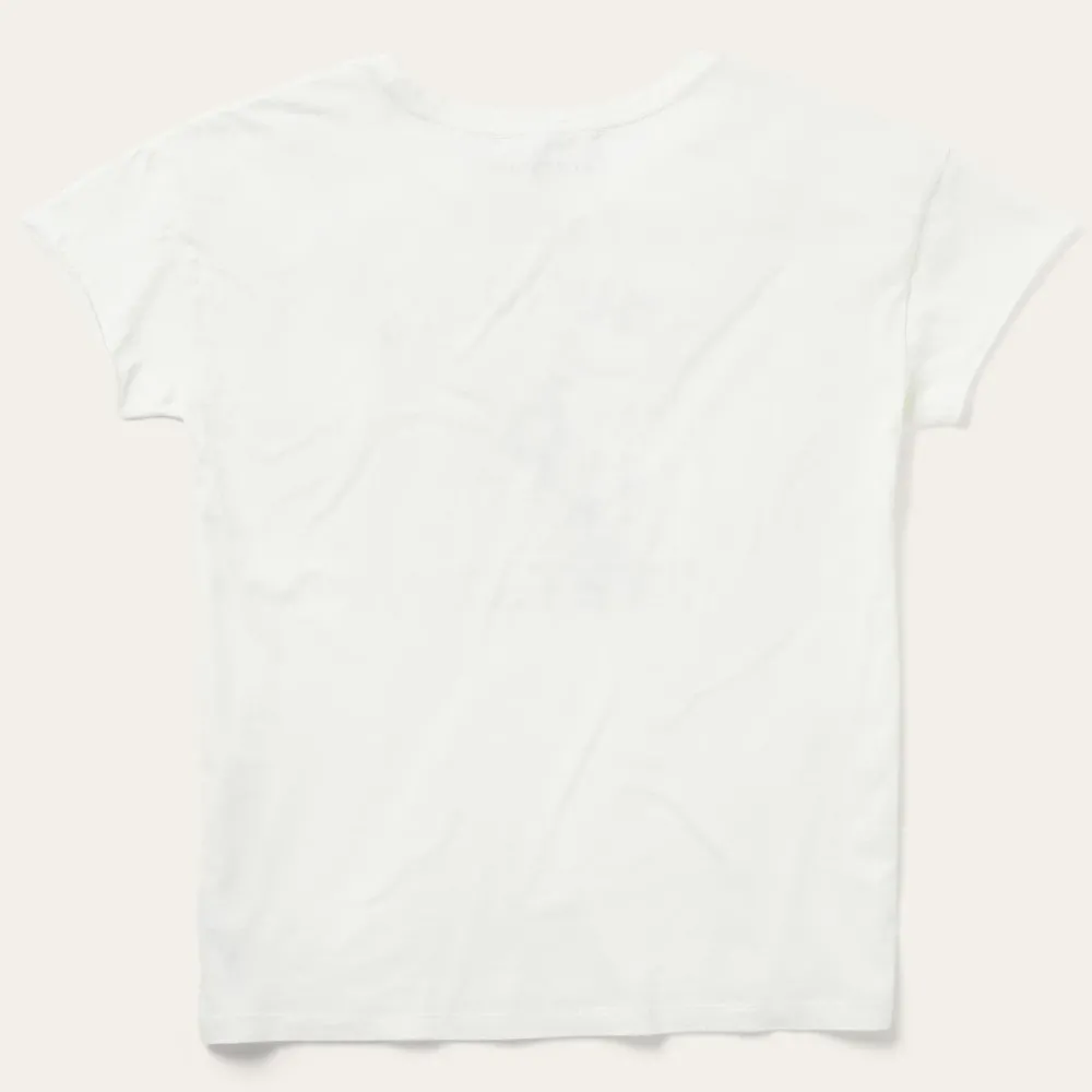 Stetson "Round Up" Vintage Tee White Sale