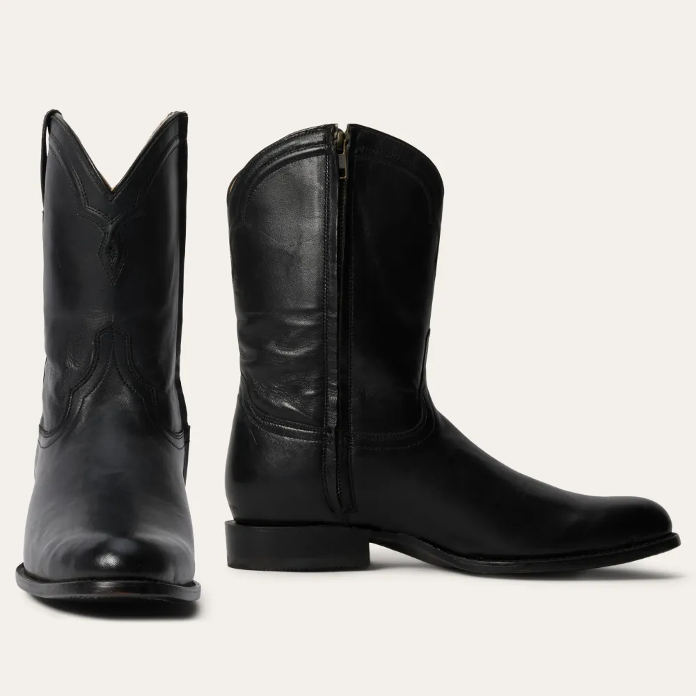 Stetson Rancher Zip Boots Black