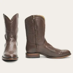 Stetson Rancher Zip Boots Chocolate Sale